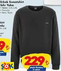 ERKEK SWEATSHİRT SIFIR YAKA